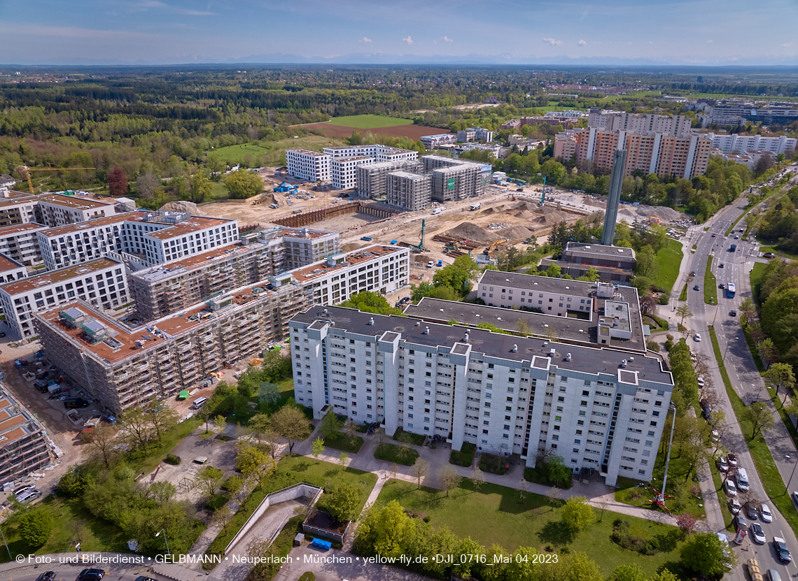 04.05.2023 - Graffiti am Karl-Marx-Ring 75 in Neuperlach